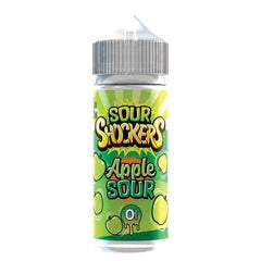 Apple Sour 100ml Shortfill E-Liquid by Sour Shockers