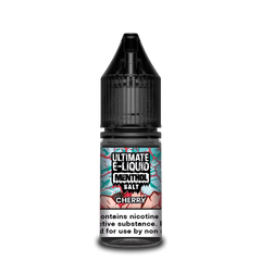 Menthol Cherry Nic Salt E-liquid by Ultimate Juice