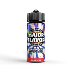 Energ Ice 100ml Shortfill E-Liquid by Major Flavor