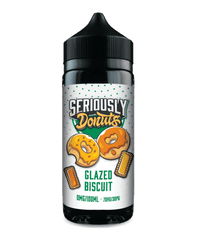 Glazed Biscuit 100ml Shortfill E-Liquid by Seriously Donuts