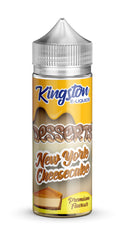 New York Cheesecake 100ml Shortfill E-Liquid by Kingston Desserts