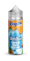 Tropical Fruits Menthol 100ml Shortfill E-Liquid by Kingston Menthol