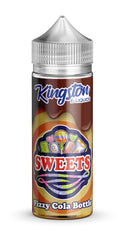 Fizzy Cola Bottles 100ml Shortfill E-Liquid by Kingston Sweets