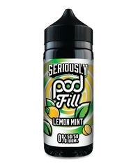 Lemon Mint 100ml Shortfill E-Liquid by Seriously Pod Fill