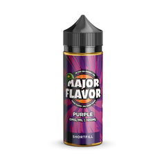 Purple 100ml Shortfill E-Liquid by Major Flavor