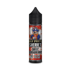 Sweet Strawberry 50ml Shortfill E-Liquid by Old Pirate Sherbet