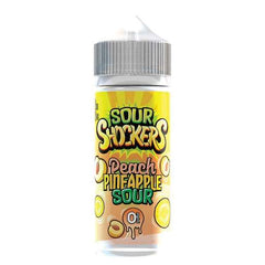 Peach Pineapple Sour 100ml Shortfill by Sour Shockers