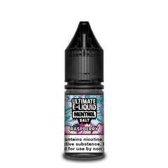 Menthol Raspberry Nic Salt E-liquid by Ultimate Juice