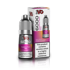 Raspberry Peach Bliss Nic Salt E-Liquid by IVG 6000