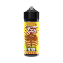Salted Caramel 100ml Shortfill E-liquid by Pancake Stack