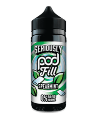 Spearmint 100ml Shortfill E-Liquid by Seriously Pod Fill