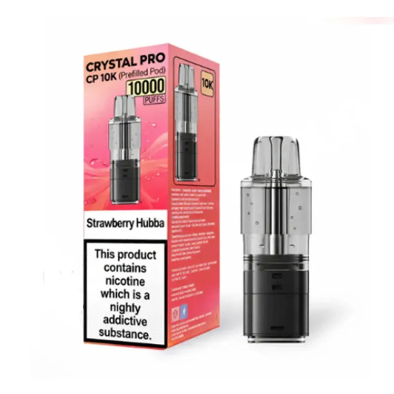 Strawberry Hubba Crystal Pro CP 10K Prefilled Pod