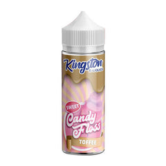 Sweet Toffee 100ml Shortfill E-Liquid by Kingston Candy Floss