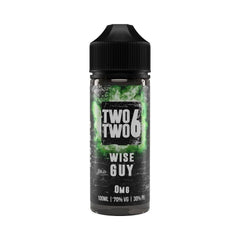 Wise Guy 100ml Shortfill E-Liquid by Two Two 6