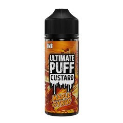 Maple Syrup 100ml Shortfill E-Liquid by Ultimate Puff Custard