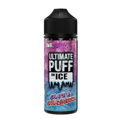 Grape & Strawberry 100ml Shortfill E-Liquid by Ultimate Puff On Ice