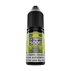 Peach Mango Watermelon Nic Salt E-Liquid by Ultimate Bar 5000