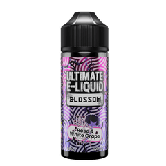 Blossom Rose & White Grape 100ml Shortfill E-liquid by Ultimate Juice