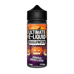 Halloween Pumpkin Spiced Latte 100ml Shortfill E-liquid by Ultimate Juice