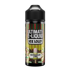 Ice Lolly Watermelon Lime 100ml Shortfill E-liquid by Ultimate Juice
