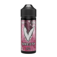 Mrs Pink 100ml Shortfill E-Liquid by Vapesta