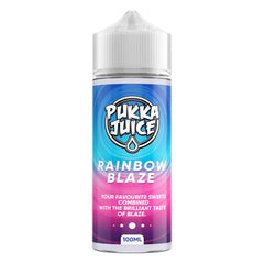Rainbow Blaze 100ml Shortfill E-Liquid by Pukka Juice