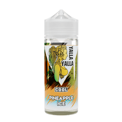 Pineapple Ice 100 Shortfill E-Liquid by Yalla Yalla Cool