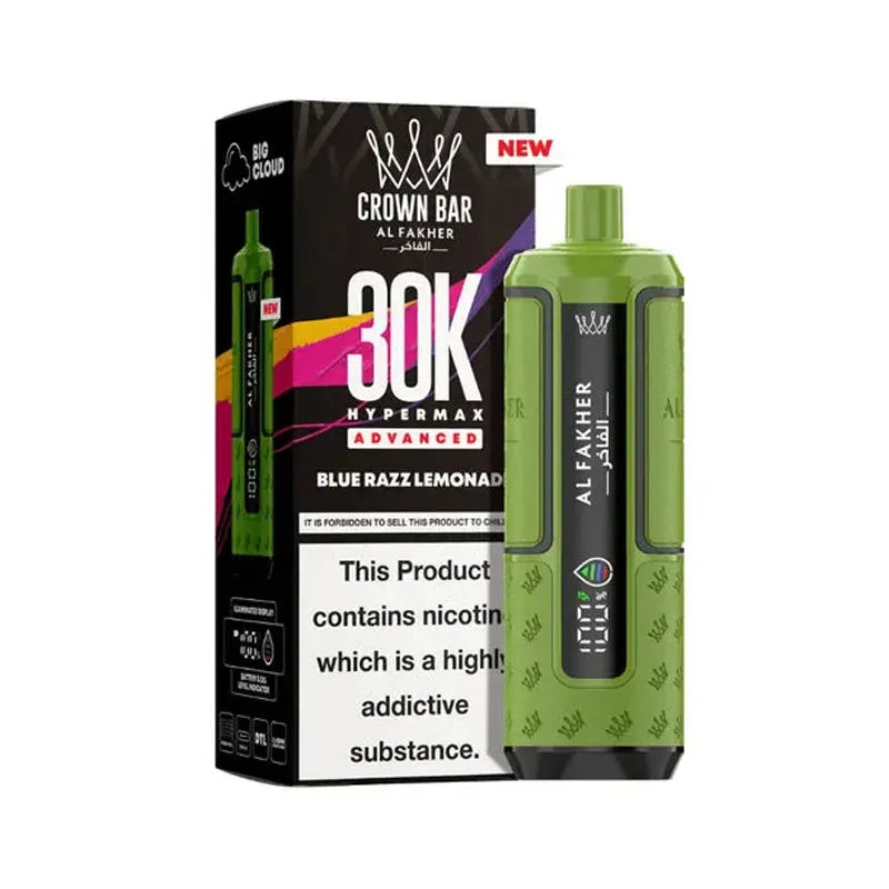 Al Fakher 30K Hypermax Prefilled Pod Kit - Blue Razz Lemonade