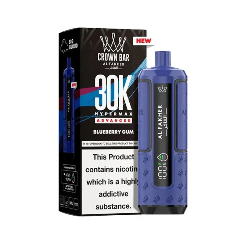 Al Fakher 30K Hypermax Prefilled Pod Kit - Blueberry Gum
