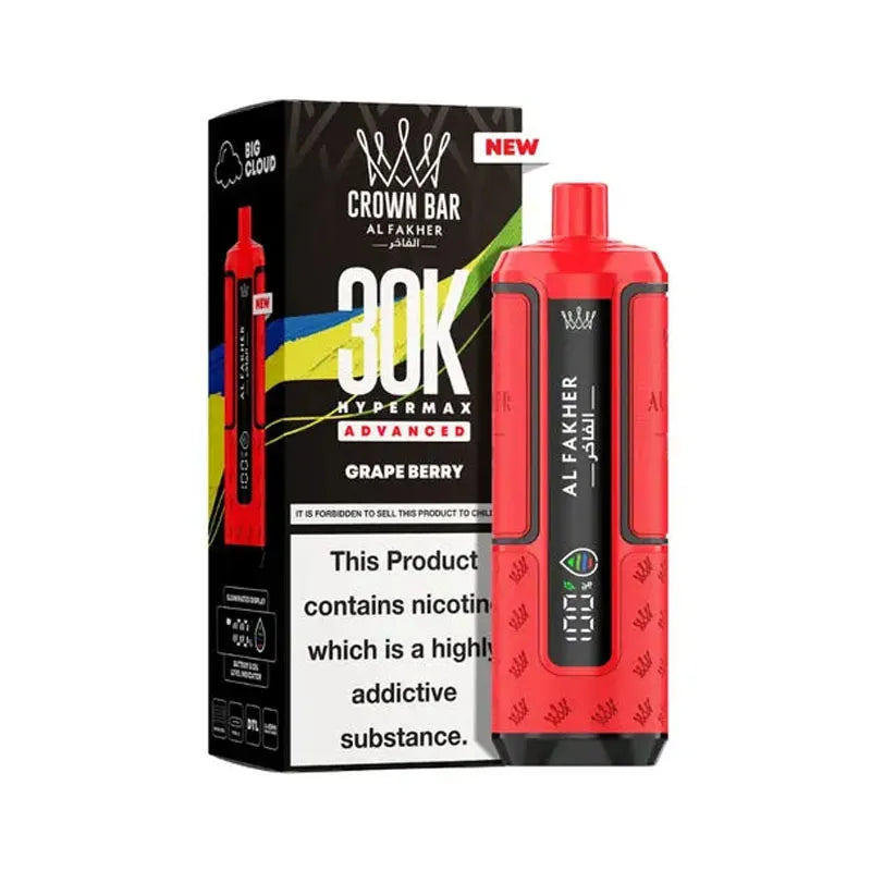 Al Fakher 30K Hypermax Prefilled Pod Kit - Grape Berry