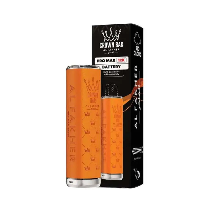 Al Fakher Crown Bar Pro Max 12K Prefilled Pod Kit - orange