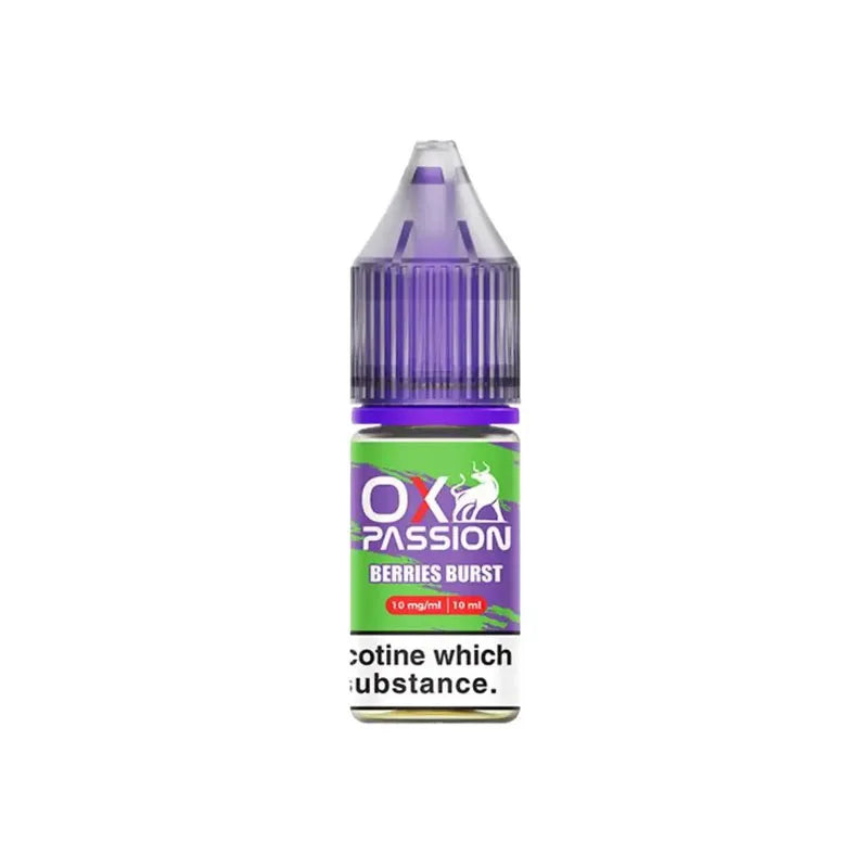 Berries Burst Nic Salt E-Liquid by Oxva Ox Passion
