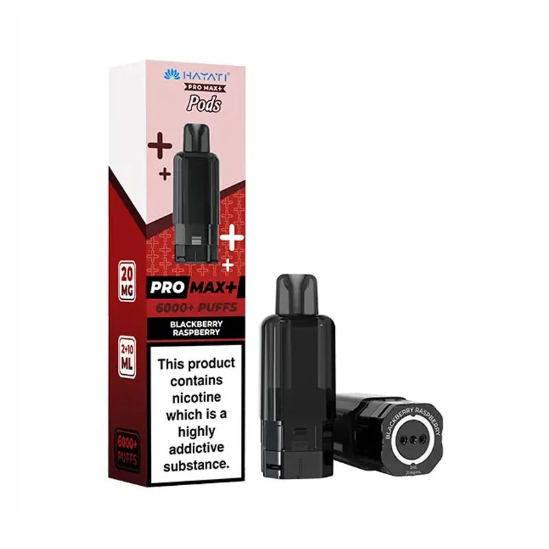 Blackberry Raspberry Hayati Pro Max Plus 6000 Prefilled Pod