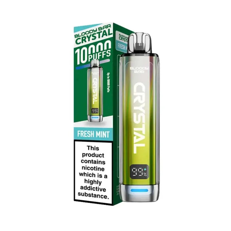 Bloody Bar Crystal 10K Prefilled Pod Kit - Fresh Mint