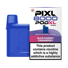 Blue Cherry Cranberry Pixl 8000 Prefilled Pod