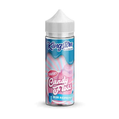Sweet Blue Raspberry 100ml Shortfill E-Liquid by Kingston Candy Floss