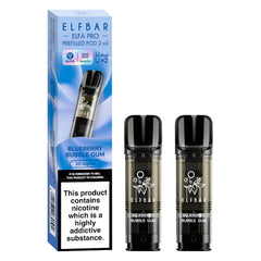 Blueberry Bubblegum Elfa Pro Prefilled Pods by Elf Bar