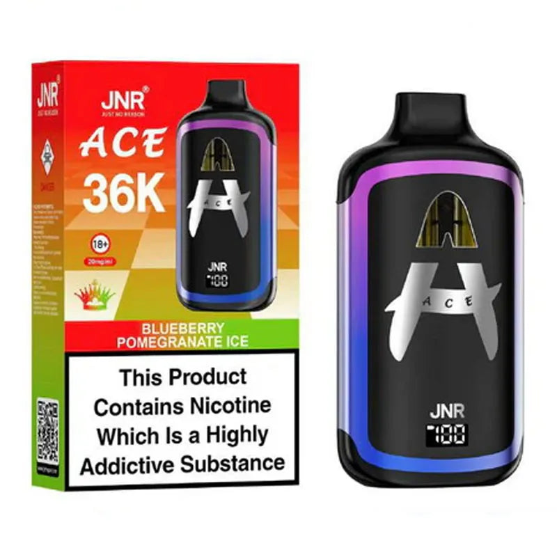 JNR ACE 36K Prefilled Pod Kit - Blueberry Pomegrante Ice