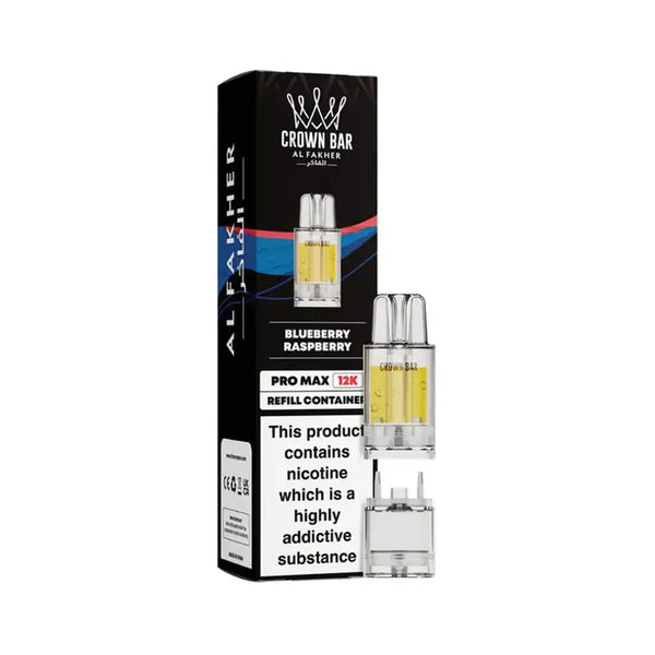Al Fakher Crown Bar Pro Max 12K Prefilled Pods & Refills