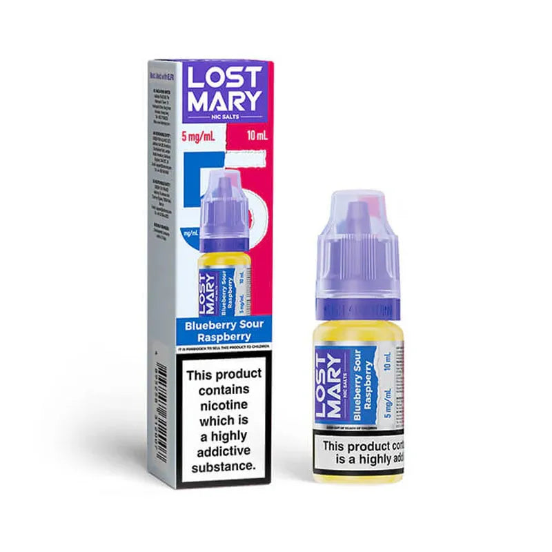 Blueberry Sour Raspberry Nic Salt E-Liquid by Lost Mary