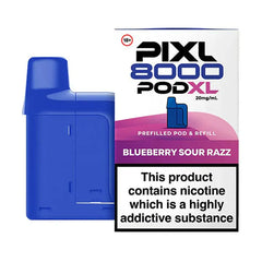 Blueberry Sour Razz Pixl 8000 Prefilled Pod