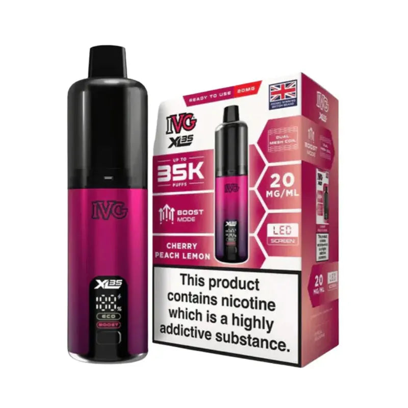 IVG XL 35K Prefilled Pod Kit - Cherry Peach Lemon