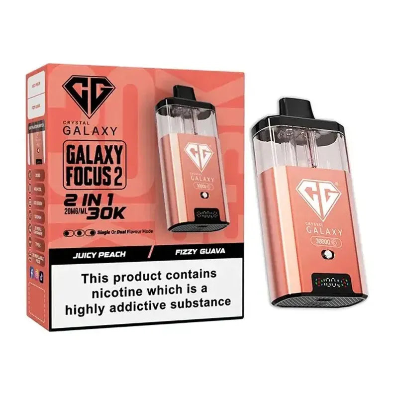 Crystal Galaxy Focus 2 30K Prefilled Pod Kit - Fizzy Guava