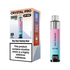 Crystal Pro CP 10K Prefilled Pod Kit - Blue Razz Gummy Bear
