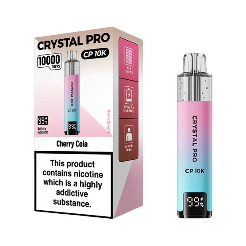 Crystal Pro CP 10K Prefilled Pod Kit - Cherry Cola