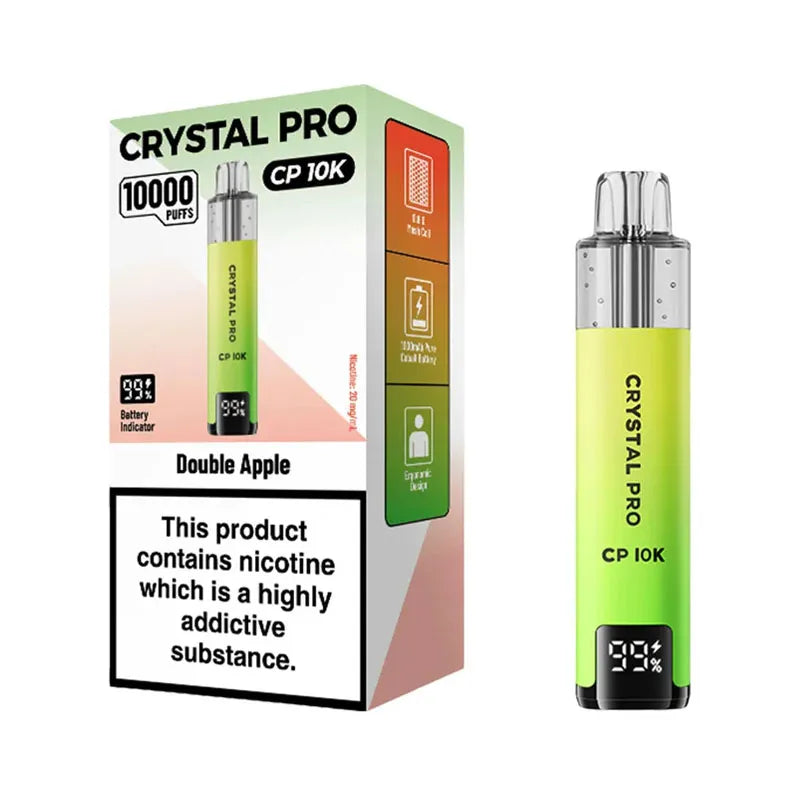 Crystal Pro CP 10K Prefilled Pod Kit - Double Apple