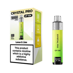 Crystal Pro CP 10K Prefilled Pod Kit - Lemon Lime