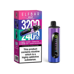 Elf Bar 4 in 1 Prefilled Pod Kit - Mixed Purple Edition