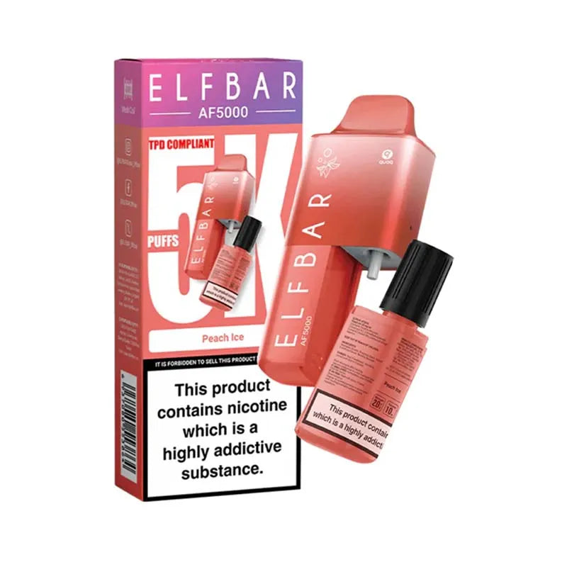 elfbar af5000 pods Elf bar AF5000 Refill Replacement Pods Box of 5 main image 1