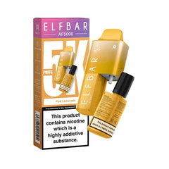 elf bar af5000 prefilled pod vape kit - pink-lemonade